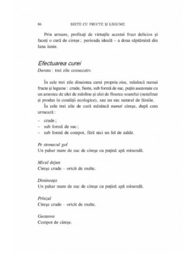 Diete cu fructe si legume pentru...