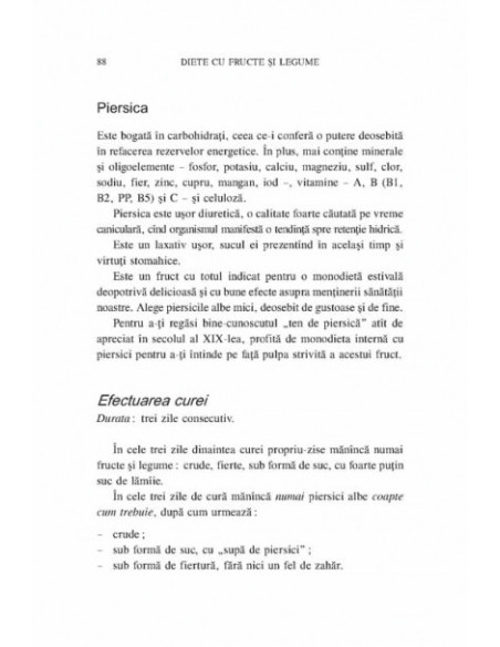 Diete cu fructe si legume pentru eliminarea toxinelor