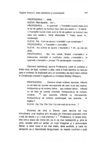 Eugene Ionesco: teme identitare și...