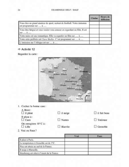 Examenele DELF/ DALF, nivelurile A şi B
