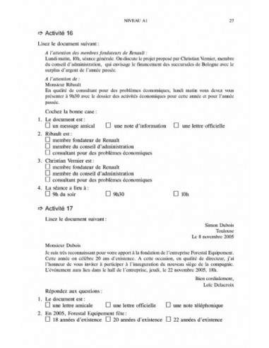 Examenele DELF/ DALF, nivelurile A şi B