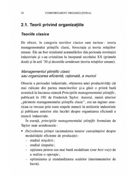 Comportament organizațional. Teorii, exerciții și studii de caz