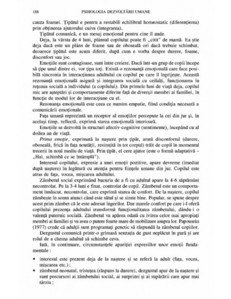 Psihologia dezvoltării umane (ediţia a II-a revăzută şi adăugită)