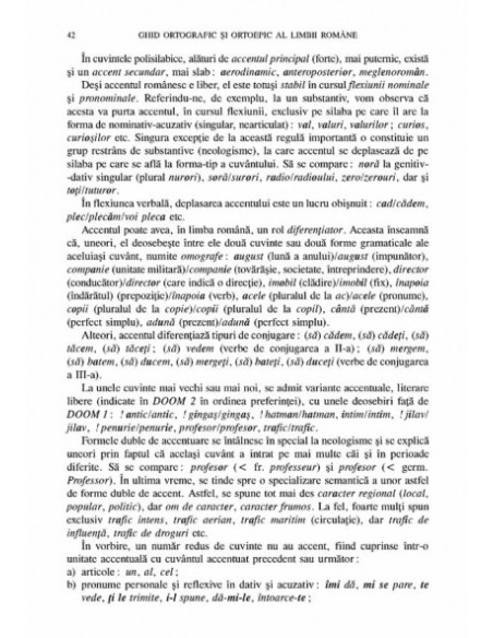 Ghid ortografic și ortoepic al limbii romăne. Exerciții, teste și soluții
