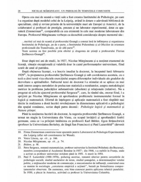 Nicolae Mărgineanu. Un psiholog în temnițele comuniste. Documente preluate din arhiva CNSAS