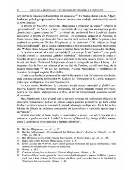 Nicolae Mărgineanu. Un psiholog în temnițele comuniste. Documente preluate din arhiva CNSAS