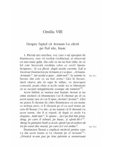 Omilii, comentarii şi adnotări la Geneză