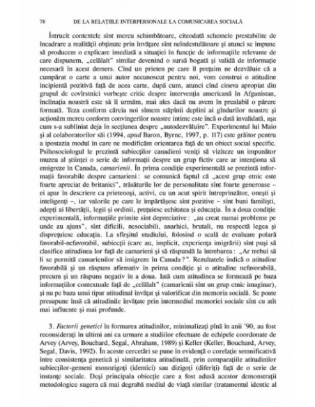 De la relaţiile interpersonale la comunicarea socială. (ediţia a II-a revăzută şi adăugită)