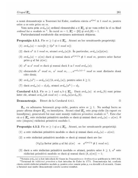 Fundamentele algebrice ale informaticii