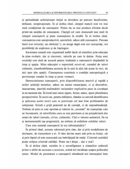 Informatizarea în educație. Aspecte ale virtualizării formării