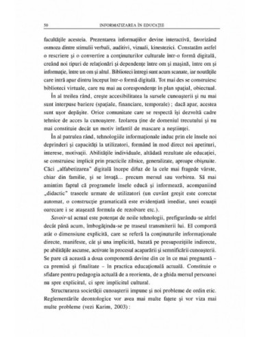 Informatizarea în educație. Aspecte...