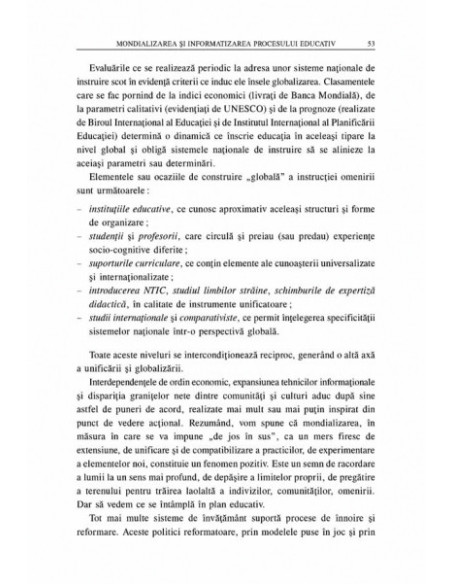 Informatizarea în educație. Aspecte ale virtualizării formării