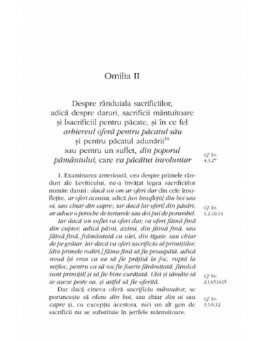 Omilii și adnotări la Levitic Omilii și adnotări la Levitic