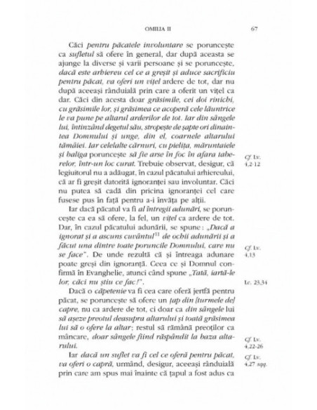 Omilii și adnotări la Levitic