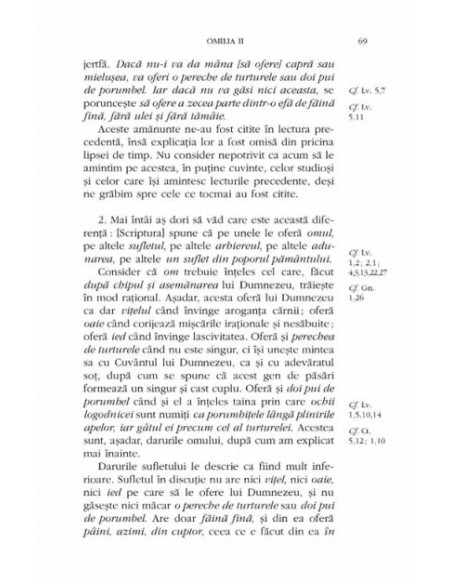 Omilii și adnotări la Levitic