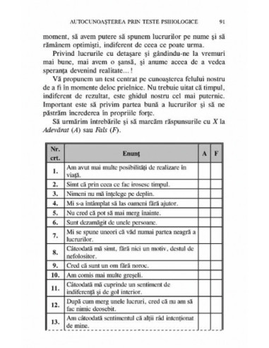 Teste psihologice pentru orientarea...