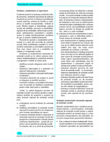 Revista de Asistență Socială. Nr. 1/2006