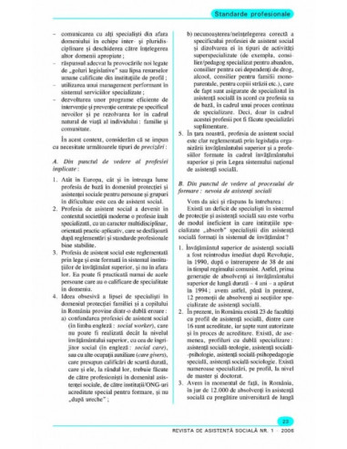 Revista de Asistență Socială. Nr. 1/2006