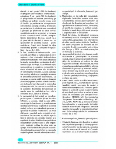 Revista de Asistență Socială. Nr. 1/2006