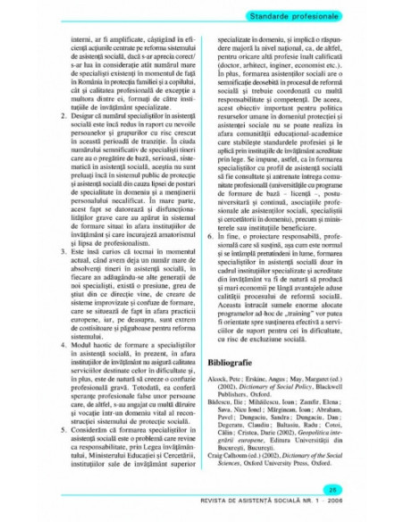 Revista de Asistență Socială. Nr. 1/2006
