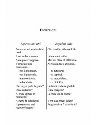 Ghid de conversație italian-român