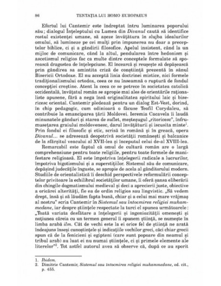 Tentaţia lui homo europaeus