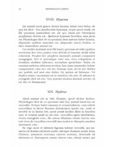 Fiziologul latin/ Bestiarul iubirii