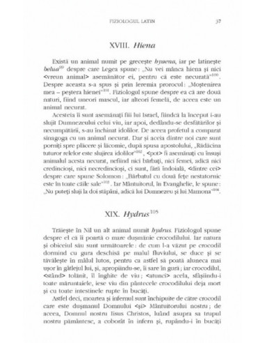 Fiziologul latin/ Bestiarul iubirii