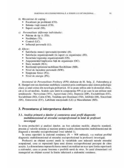 Revista de Psihologie Organizaţională. Vol. VI, Nr. 1-2/2006