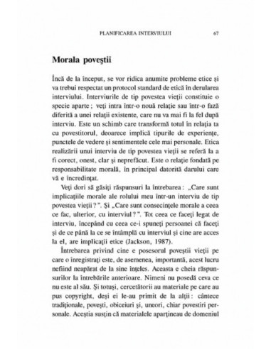 Povestea vieții. Interviul Povestea vieții. Interviul