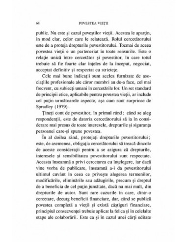 Povestea vieții. Interviul Povestea vieții. Interviul