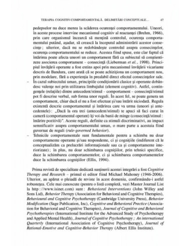Tratat de psihoterapii cognitive şi...
