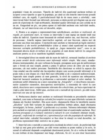 Ancheta sociologică și sondajul de...