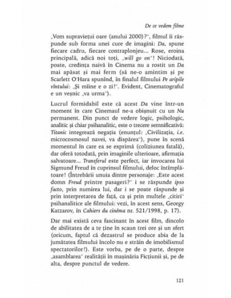 De ce vedem filme. Et in Arcadia Cinema