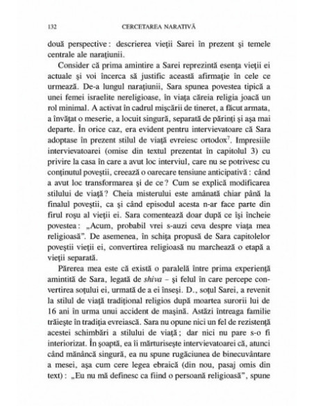 Cercetarea narativă. Citire, analiza și interpretare