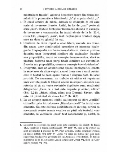 O istorie a Bibliei ebraice O istorie a Bibliei ebraice