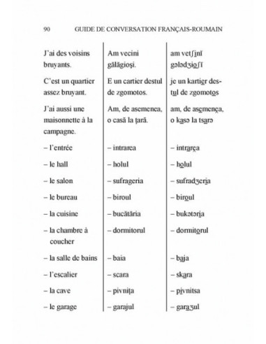 Ghid de conversație francez-român