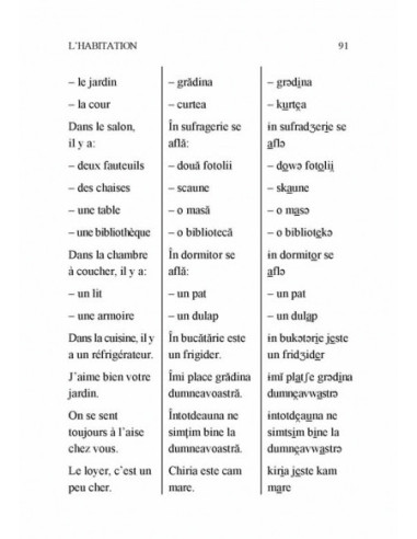 Ghid de conversație francez-român