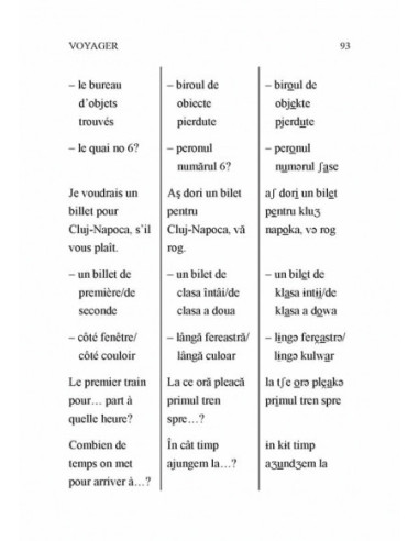 Ghid de conversație francez-român