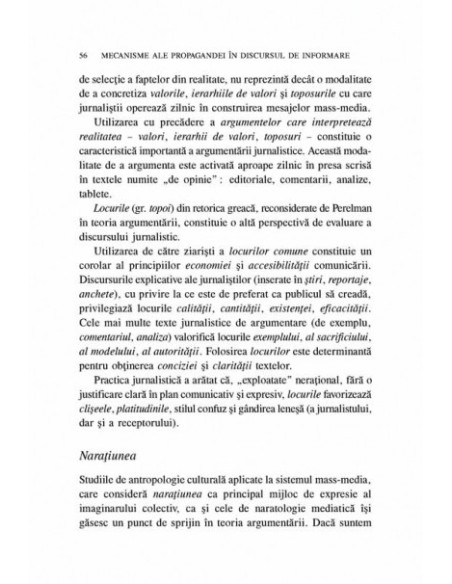 Mecanisme ale propagandei în discursul de informare. Presa românească în perioada 1985-1995