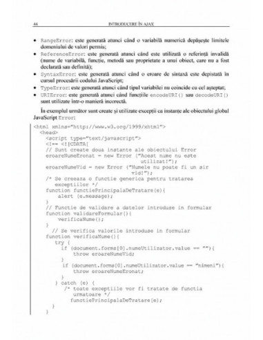 Introducere în AJAX