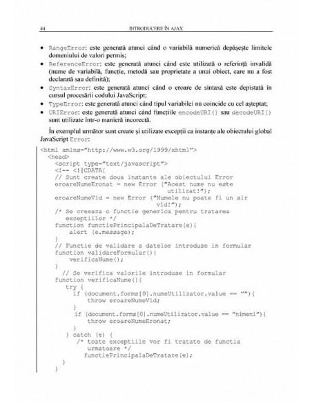 Introducere în AJAX