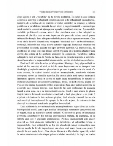 Teoria politicii internaționale Teoria politicii internaționale