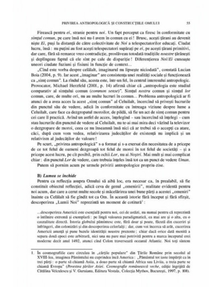 Antropologie. Cinci introduceri