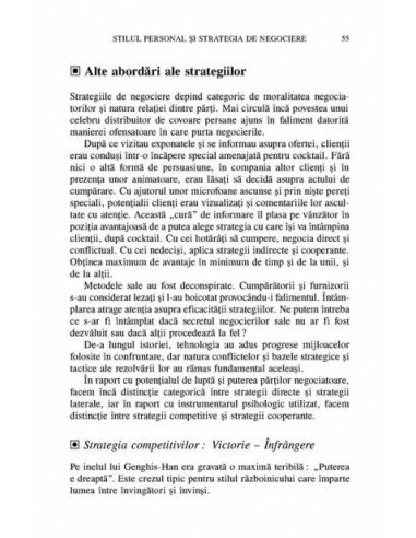 Antrenamentul abilităţilor de negociere Antrenamentul abilităţilor de negociere