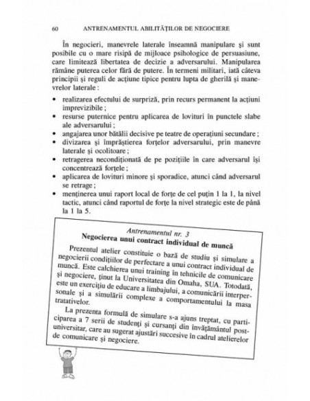 Antrenamentul abilităţilor de negociere