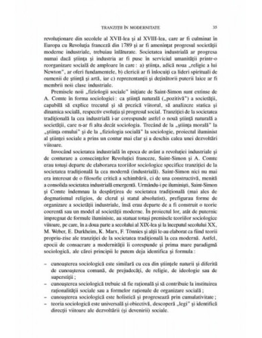 Sociologie și modernitate. Tranziții... Sociologie și modernitate. Tranziții...