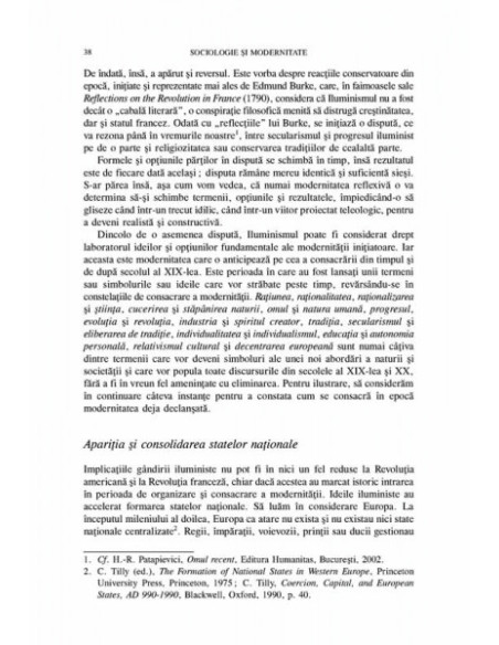 Sociologie și modernitate. Tranziții spre modernitatea reflexivă