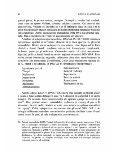 Mecanismele de apărare. Teorie și... Mecanismele de apărare. Teorie și...