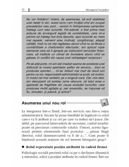 Managerul începător. Ghid de reuşită în noul post